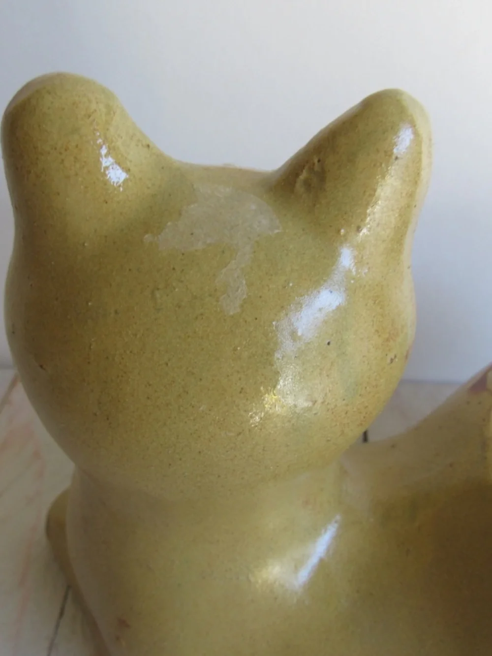 Vintage Stoneware Cat/Kitten Planter MCM 1960's - Picture 6 of 8